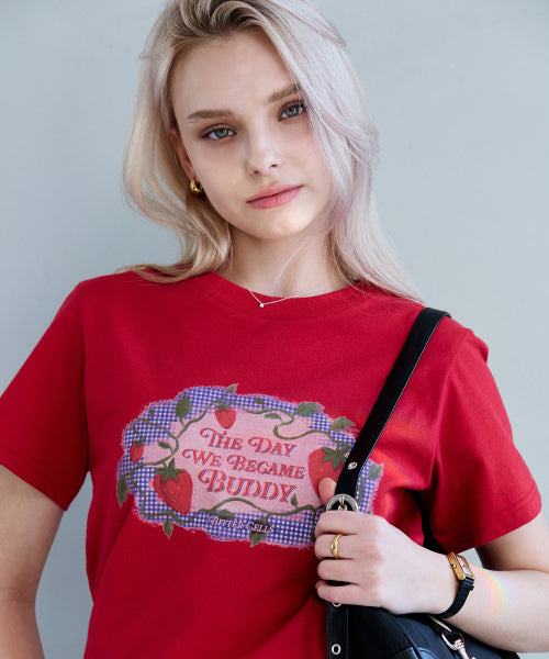 SWEETPEA BERRY TEE - 3 colors