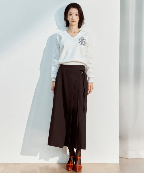 NICOLE MINI ROSE JAQUARD KNIT #徐睿知同款! - 3 COLORS IVORY