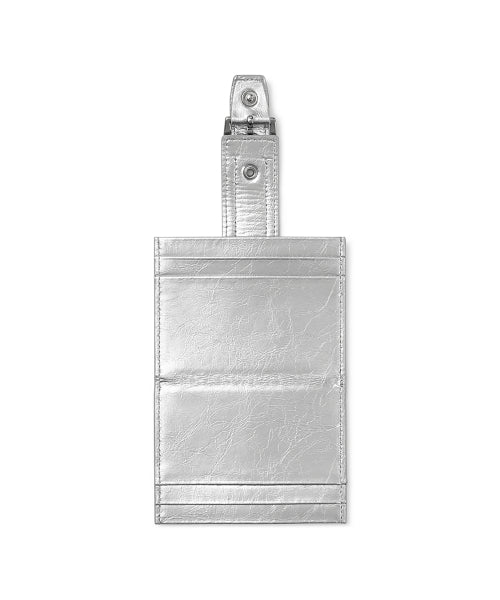 BUCKLE BRIDGE POCKET LEOPARD - 3 COLORS SILVER