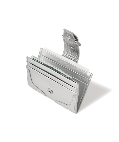 BUCKLE BRIDGE POCKET LEOPARD - 3 COLORS SILVER