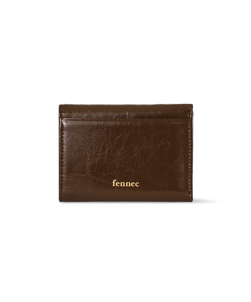 HEARTY FLAP WALLET PISTACHIO - 3 COLORS BROWN