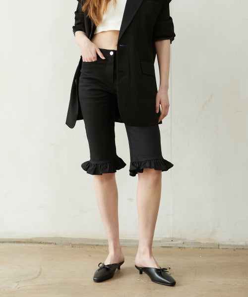 RIBBON MULE EMMA BLACK