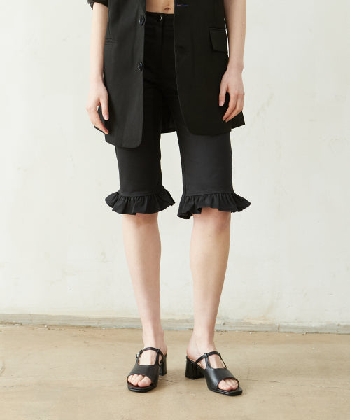 SQUARE MULE PUMPS LUNA BLACK