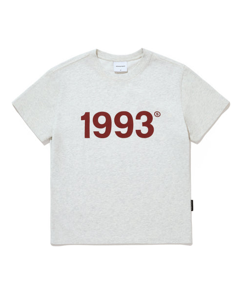 1993 BIG LOGO REGULAR FIT T-SHIRT - 5 COLORS BEIGE