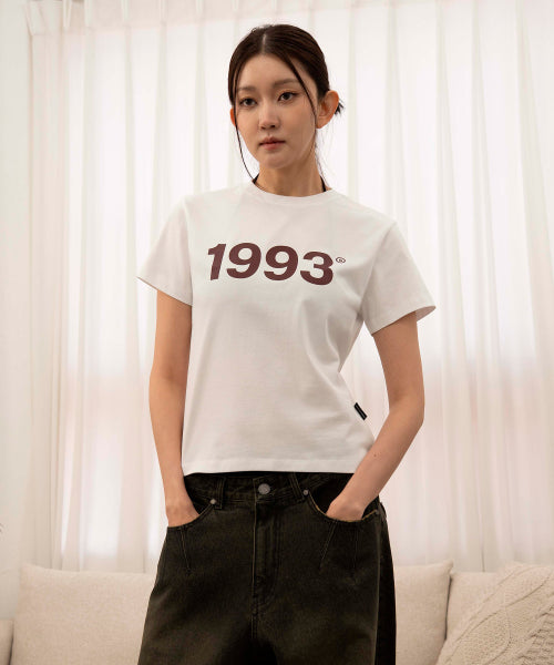 1993 BIG LOGO REGULAR FIT T-SHIRT - 5 COLORS BEIGE