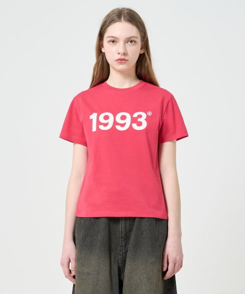1993 BIG LOGO REGULAR FIT T-SHIRT - 5 COLORS PINK