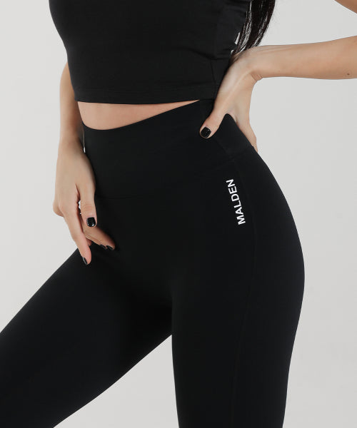 HIGH TENSION BOOTCUT LEGGINGS - 3 COLORS BLACK