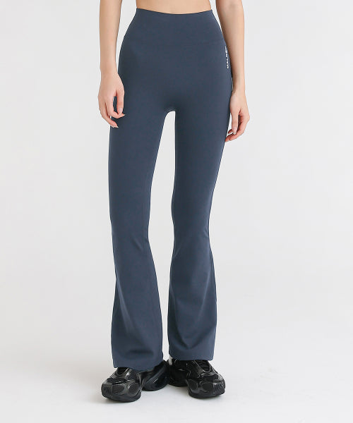 HIGH TENSION BOOTCUT LEGGINGS - 3 COLORS BLACK