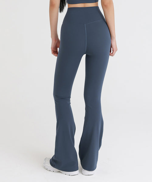 HIGH TENSION BOOTCUT LEGGINGS - 3 COLORS BLACK