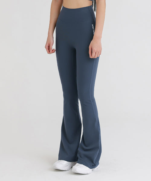 HIGH TENSION BOOTCUT LEGGINGS - 3 COLORS BLACK