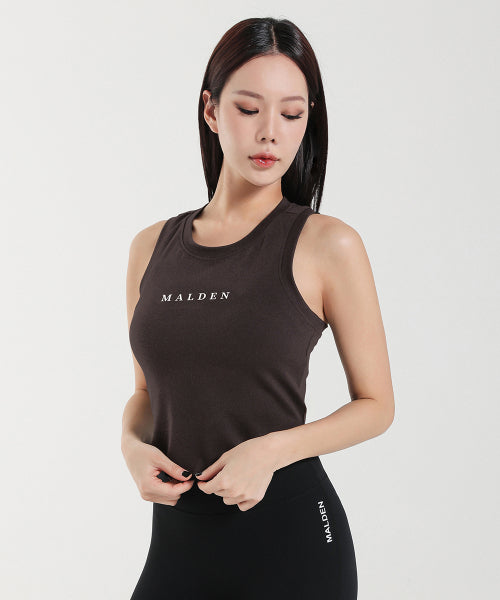 STEADY LETTERING CROP TOP - 3 COLORS BLACK