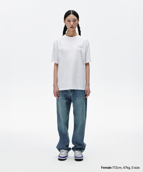 BACK THIRD LOGO TEE - 4 COLORS