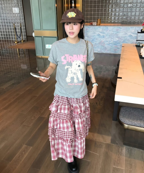 STRANGE PUPPY TEE - 5 COLORS WHITE