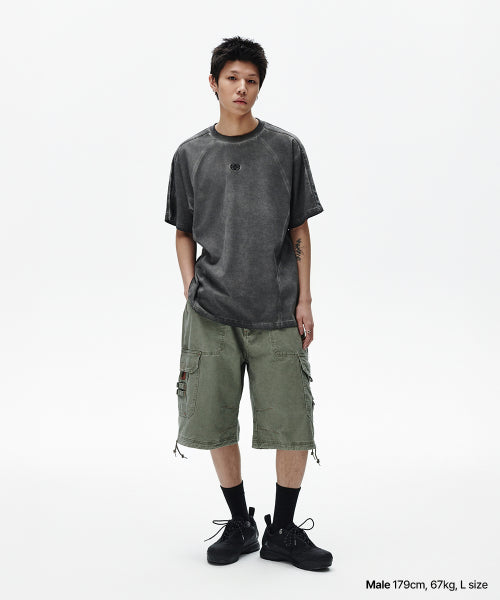 DYED TRACK TEE - 2 COLORS