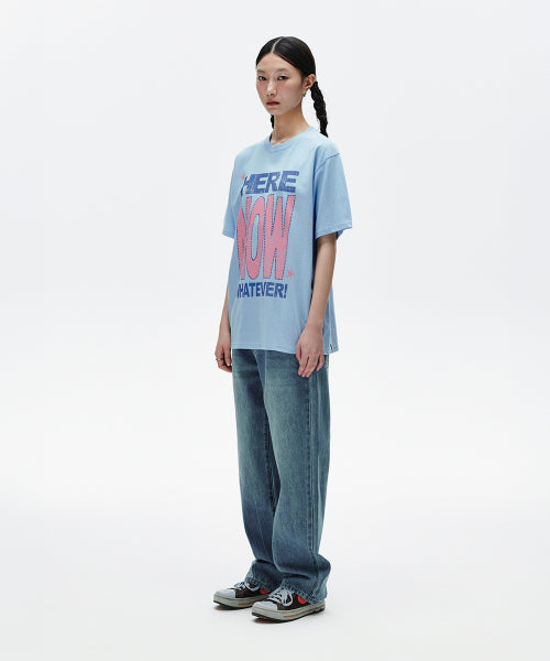 HERE NOW TEE SKYBLUE