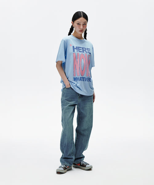 HERE NOW TEE SKYBLUE