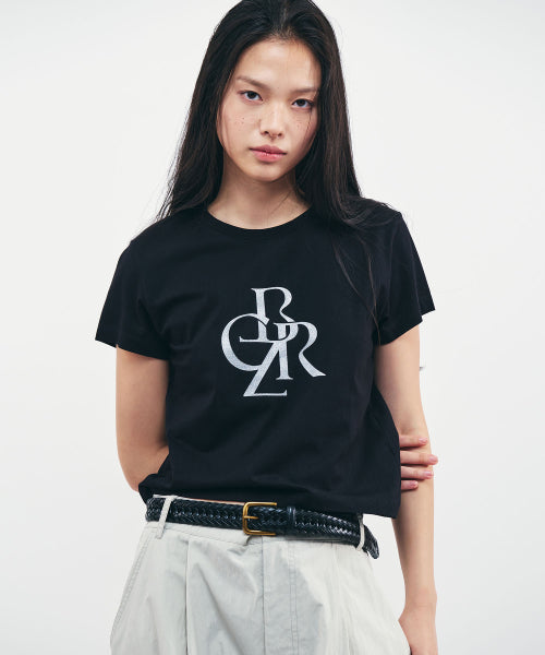 SYMBOL LOGO CROP SHORT SLEEVE TEE - 4 COLORS
