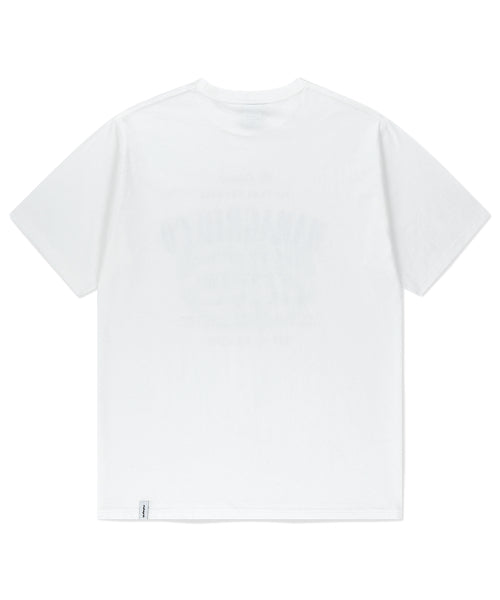 ARCHIVE LOGO TEE WHITE