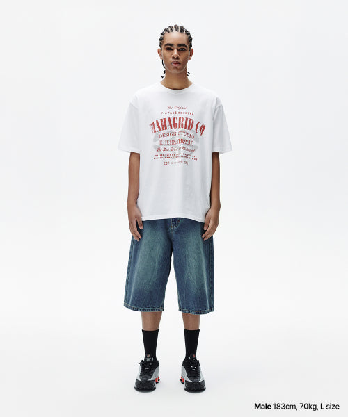 ARCHIVE LOGO TEE WHITE