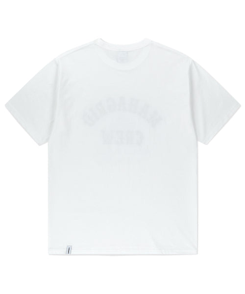 MAHAGRID CREW TEE WHITE