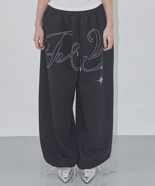 VINTAGE PANTS F25QD819 - 4 COLORS BLACK