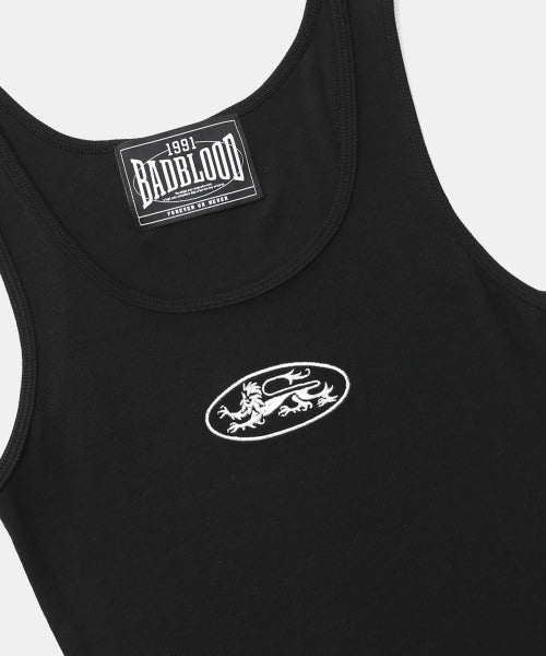 MYSTIC TANK SLIM FIT - 2 COLORS BLACK