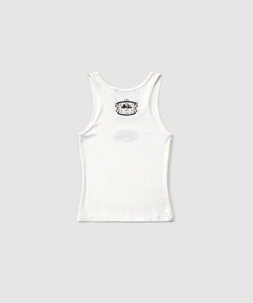 MYSTIC TANK SLIM FIT - 2 COLORS WHITE