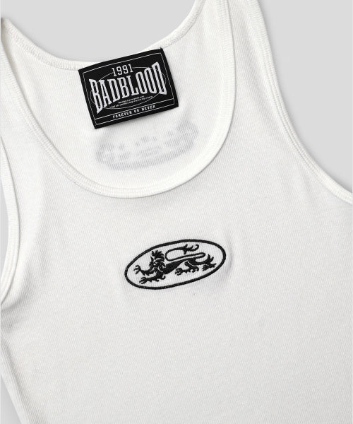 MYSTIC TANK SLIM FIT - 2 COLORS WHITE