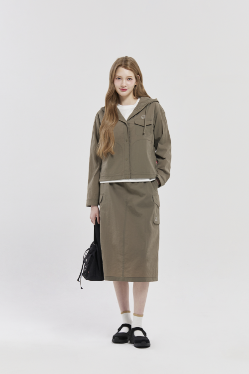 LEISA CAMPING SKIRT - 2 COLORS KHAKI