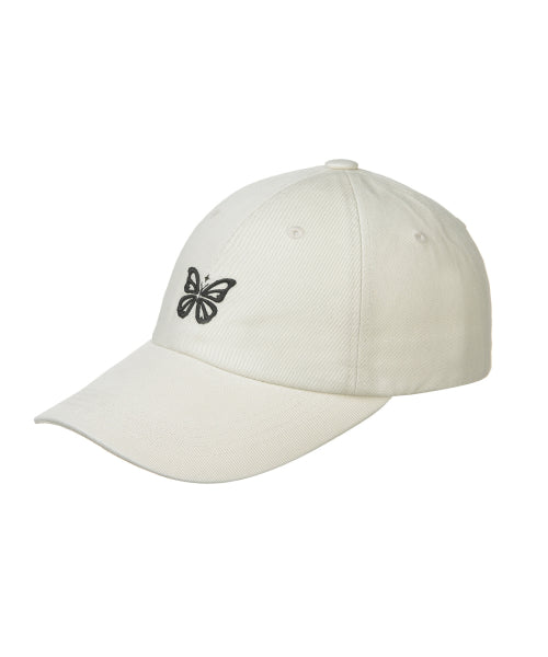 MINI BUTTERFLY BLINK BALL CAP #徐睿知同款! - 8 COLORS BEIGE