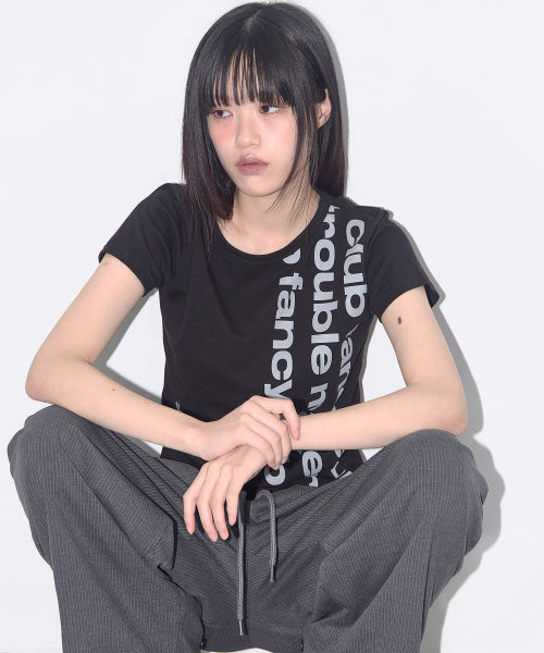 CROP F25QB103 - 3 COLORS BLACK