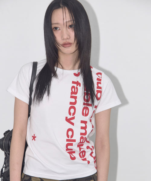 CROP F25QB103 - 3 COLORS WHITE