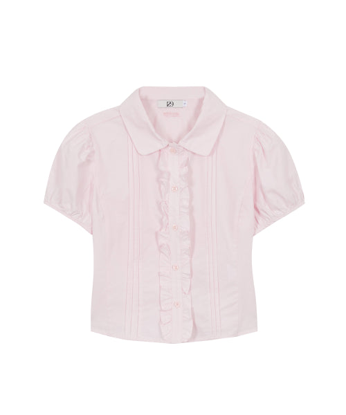 PINTUCK BLOUSE PINK - 3 COLORS PINK