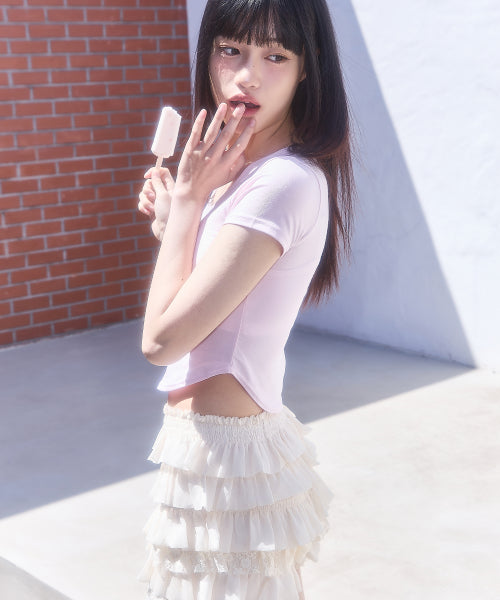 SKIRT PANTS IVORY - 2 COLORS IVORY