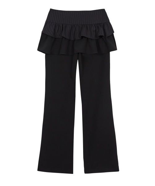 SKIRT PANTS BLACK BLACK