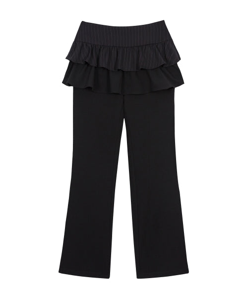 SKIRT PANTS BLACK BLACK