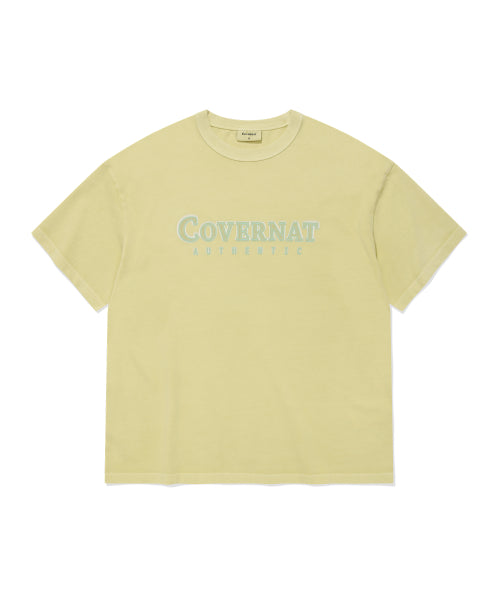 NEON LOGO DYED T-SHIRT - 3 COLORS AS SHOWN