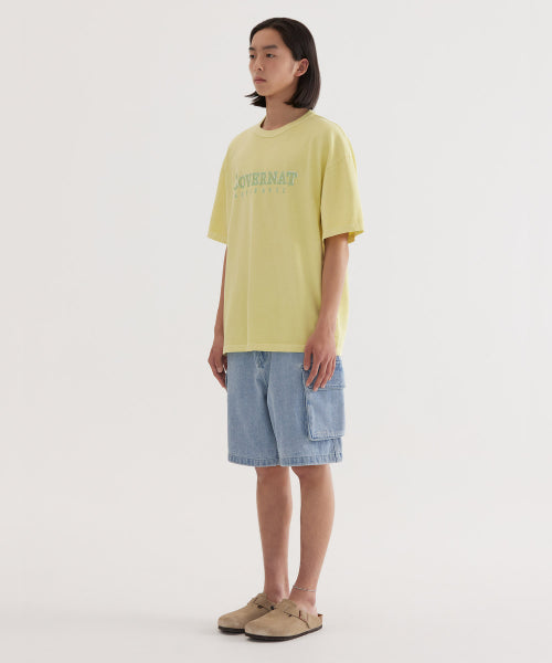 NEON LOGO DYED T-SHIRT - 3 COLORS AS SHOWN
