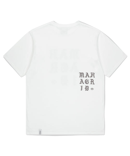 LETTERS LOGO TEE WHITE