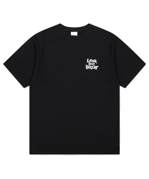 LESS BUT BETTER TEE BLACK