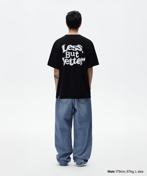 LESS BUT BETTER TEE BLACK