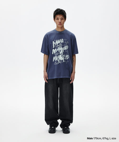 WRITER PIGMENT TEE BLUE