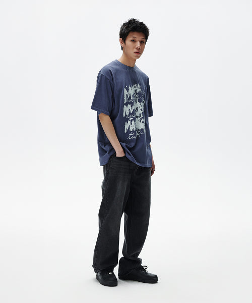WRITER PIGMENT TEE BLUE