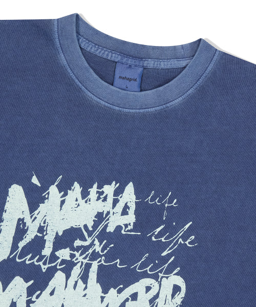 WRITER PIGMENT TEE BLUE