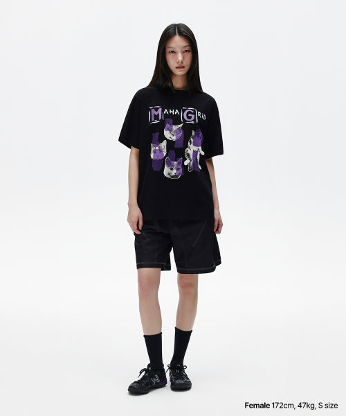 CAT DREAM TEE BLACK