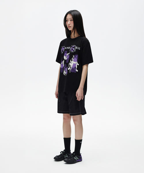 CAT DREAM TEE BLACK