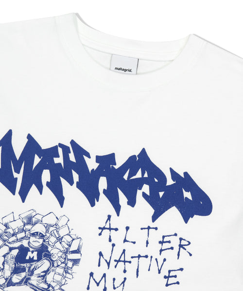 STREET CREW TEE WHITE