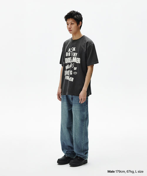 DREAMER PIGMENT TEE - 2 COLORS