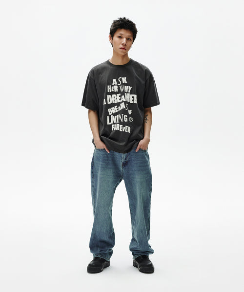 DREAMER PIGMENT TEE - 2 COLORS
