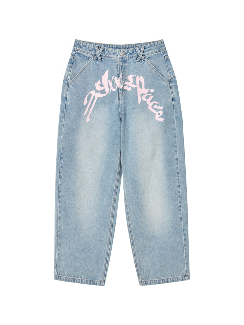GRAFFITY DENIM PANTS